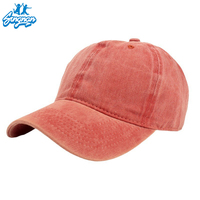 Topi Baseball 6 Panel Katun Dicuci Bordir Logo Custom Grosir, Produk Terlaris