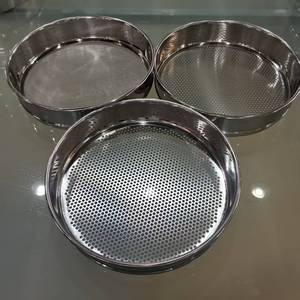 Tamis d'essai en acier inoxydable de 200 mm, maille de 0,063-0,053 mm pour la gradation du ciment, de la matière première et de la poudre minérale - Product Image 3