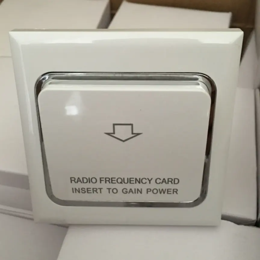 Yüksek kaliteli otel enerji tasarrufu anahtarı insert RFID elde etmek için kart odası güç RFID güç anahtarı