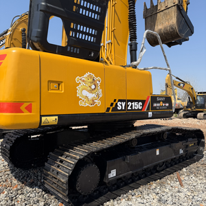 Excavadora SANY SY215C de 21 Toneladas de Segunda Mano, Modelo 2023, Capacidad de Cucharón de 1.1m, Motor con Rodamientos Centrales, Bomba de Engranajes - Product Image 3