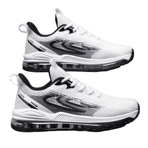 Mode hommes chaussures décontractées semelle épaisse résistant à l'usure hommes baskets été respirant maille mâle Jogging chaussures Zapatos Hombre PVC - Product Image 1