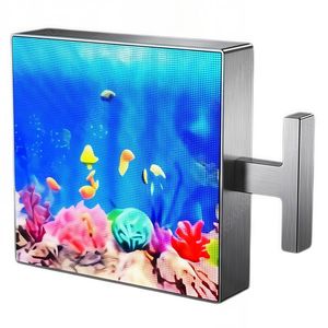 Petite afficheur numérique LED matricielle carrée pour usage commercial, graphiques dynamiques, texte, animation personnalisée, vidéo, <span class=keywords><strong>GIF</strong></span> - Product Image 1