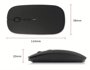 Souris sans fil à prix d'usine, capteur de jeu, souris de bureau pour ordinateur, souris sans fil ergonomique rechargeable avec rétroéclairage RGB - Product Image 3