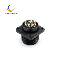 Connecteur circulaire MS3102A 20-29P MIL-DTL-5015, 17 broches, mâle, montage sur panneau, pour automatisation industrielle, robotique CNC