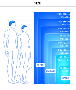2024 경량 모래 없는 컴팩트 비치 타월 케이스 포함 맞춤 도매 여름 해변용 - Product Image 2