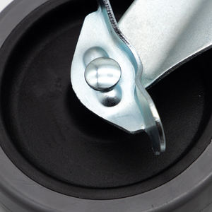 Kleine Industrie regale Lager geräte Rollen liefern 1-2, 5 Zoll TPR Polyurethan PP Material PU Gummi Lenkräder - Product Image 5