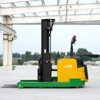 Gerbeur électrique 1.2T 1.5T pour entrepôt frigorifique, avec jambes de levage, pneus en polyuréthane, pour allées étroites, certifié CE