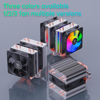 SNOWMAN MX6 double tour CPU refroidissement dissipateur thermique 6 caloducs ventilateurs refroidisseur d'air pour Intel LGA 1700 1200 115x1366 AM5 AM4