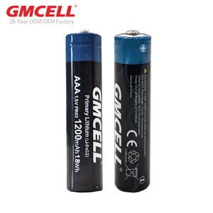 Batería GMCELL Li-FeS2 AA FR6 1.5V 3400mAh de gran capacidad de litio para linterna -40-60 ℃ - Product Image 2