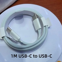Penawaran Spesial untuk Iphone 15 16 17 Pro Max Ponsel Android Kabel Data Sinkronisasi dan Pengisian Daya USB-C ke USB C Model Kepang 1M 2M 3M Gaya Resmi