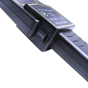 Detector de Metales Portátil, Escáner con Cuerpo de Plástico Negro, Dispositivo de Seguridad para Adultos, Alta Sensibilidad de Detección - Product Image 4