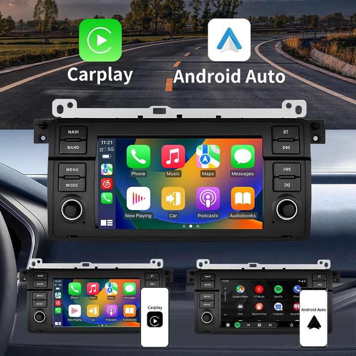 BM 3 Series E46 320 325 Car Navigation Machine All-In-One Central ...