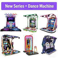 Équipement de jeu électronique de danse « Shining Century », machine à monnayeur à détection de mouvement, grande taille, sur le thème de la ville anime