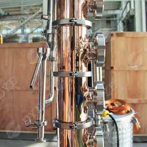 Still Type Distiller DYE 30L 50L 100L 200L Copper / Stills Moonshine/home Alcohol Distiller