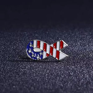 Broche personnalisée en métal émaillé, drapeau de l'Inde, emblème national, drapeau mondial, États-<span class=keywords><strong>Unis</strong></span>, Allemagne, <span class=keywords><strong>Canada</strong></span>, pays, pour badge - Product Image 4