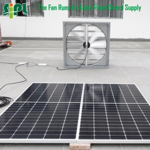 Ventilador <span class=keywords><strong>de</strong></span> <span class=keywords><strong>Pared</strong></span> Industrial Gigante <span class=keywords><strong>de</strong></span> 54 Pulgadas, Ventilador <span class=keywords><strong>de</strong></span> Extracción <span class=keywords><strong>de</strong></span> Aire para Fábrica, Invernadero, Escape <span class=keywords><strong>de</strong></span> Calor, Ventilador <span class=keywords><strong>de</strong></span> Ventana, Alimentado por Energía Solar Híbrida - Product Image 3