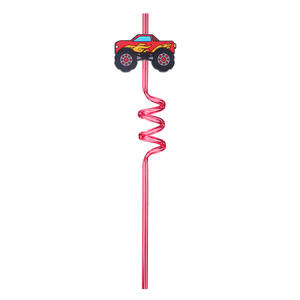 <span class=keywords><strong>Monster</strong></span> <span class=keywords><strong>Truck</strong></span> Themed Element Neumáticos Knobby de gran tamaño Espiral Paja Plástico Silicona Grabado Impermeable Suministros para fiestas al por mayor - Product Image 4