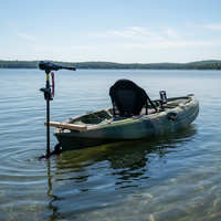 Yak Outdoors Taşınabilir Elektrikli Deniz Dıştan Takma Motoru Yeni Siyah Macera Tekne Motorları 46-86lbs Maceralar için
