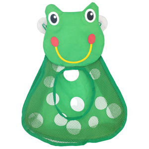 Cute Duck Frog Mesh Net Toy Storage Bag Baby Bath Toys Strong Suction Cups Bath Game Bag Bathroom Organizer Water Toys For Kids