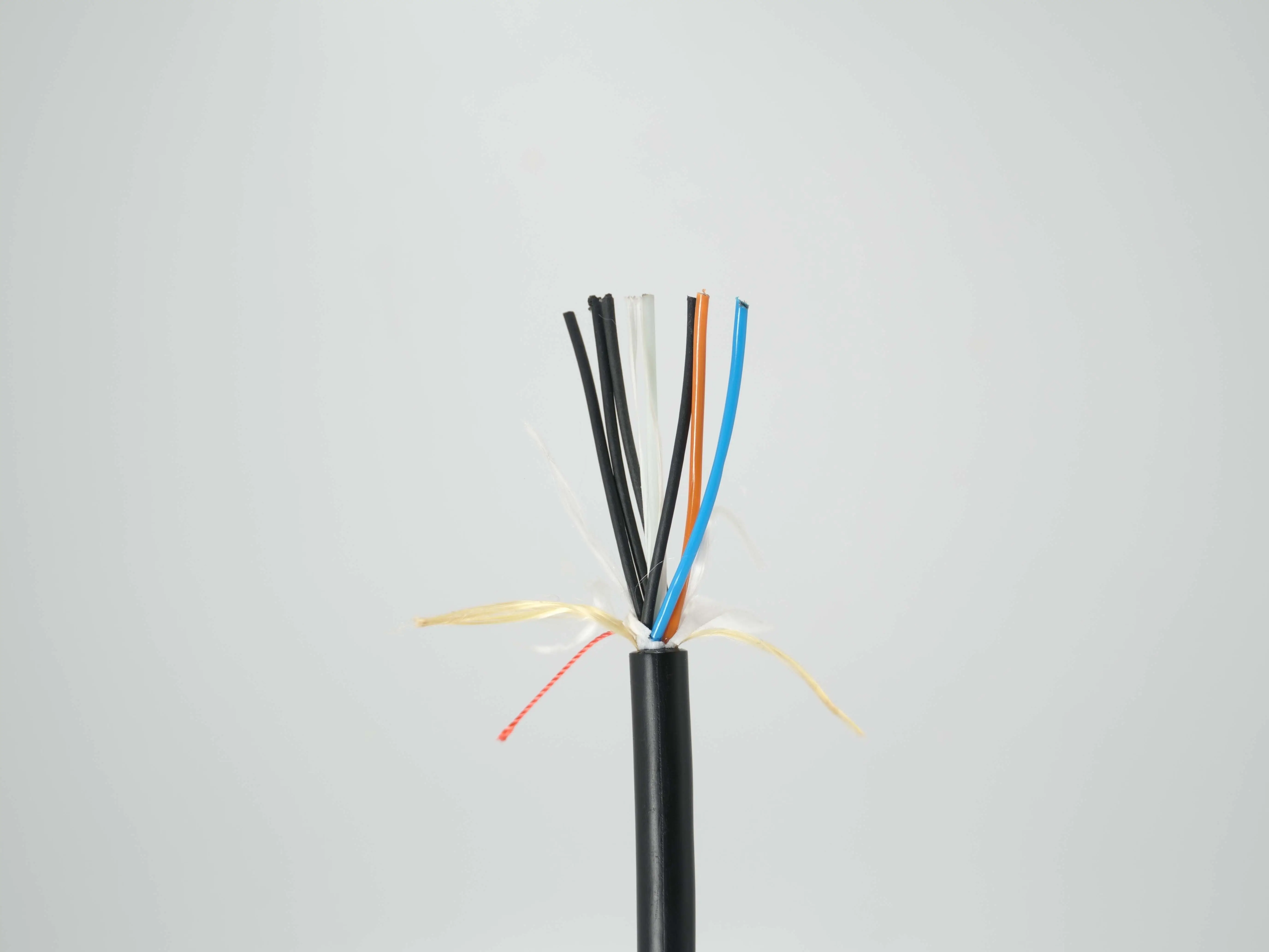 ADSS tout diélectrique 12 48 96 câble extérieur en fibre aérienne simple/double gaine portée 100m 200m Fibra Optica ADSS