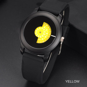 Relojes para Hombre y Mujer, <span class=keywords><strong>Reloj</strong></span> de Cuarzo Extremadamente Simple, Relojes de Pulsera de Goma Casuales de Moda, <span class=keywords><strong>Reloj</strong></span> Creativo para Regalo, Relogio Masculino - Product Image 6