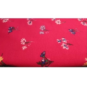 Tissu en jersey simple de coton imprimé réactif, toucher doux, matière tricotée pour vêtements décontractés et de mode, disponible à la vente – Offre Spéciale - Product Image 1