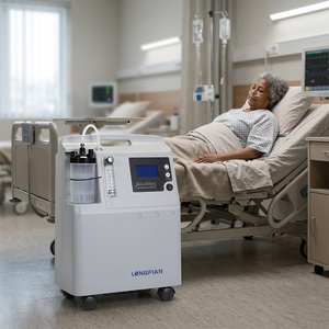 Concentrador de Oxígeno Longfian 5PLM de Grado Médico, Máquina de Oxígeno Doméstica de 5L, Sistema de Oxímetro Portátil Silencioso, Flujo Ajustable de 1-5L - Product Image 4
