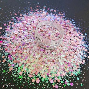 Glitter Arcobaleno Decorativo Vintage Resistente ai Solventi, Tipo Chunky, per Festival e <span class=keywords><strong>Natale</strong></span>, Confezione da 1kg - Product Image 2