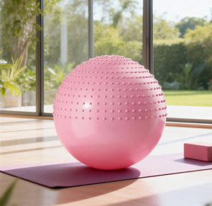 Factory Sale <strong>Yoga</strong> <strong>Exercise</strong> <strong>Ball</strong> Anti Burst Pilates <strong>Exercise</strong> Gym <strong>Ball</strong> Pump Premium Massage Dots Pvc <strong>Yoga</strong> <strong>Ball</strong> - Product Image 2