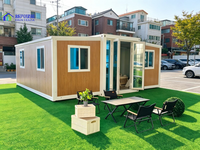 Maison conteneur extensible de 20 à 40 pieds, assemblage rapide, bureau préfabriqué, énergie solaire en option
