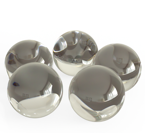 Em Ações Dia1mm Dia2mm Dia3mm Dia4mm Quartz N-BK7 LaZF JGS1 Lente De Bola Redonda De Sílica De Fusa UV Safira - Product Image 6