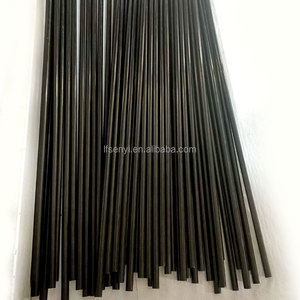 Tuyau en plastique PP rond noir personnalisé en gros <span class=keywords><strong>diamètre</strong></span> <span class=keywords><strong>extérieur</strong></span> 12MM épaisseur 1MM longueur personnalisée pour <span class=keywords><strong>tube</strong></span> jouet polyvalent - Product Image 1