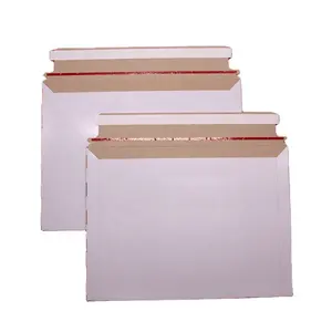 Customize Paper Cardboard Envelope For Fedex Express Wholesale Customized Kraft Shipping Cardboard Envelope for SF Express