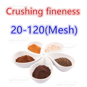 Macchina Polverizzatrice in Acciaio Inox Raffreddata ad Acqua per Erbe, Cereali, Farina, Caffè, <span class=keywords><strong>Kava</strong></span>, Foglie Secche, Spezie e Condimenti - Product Image 4