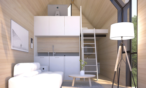 Casa Prefabricada de Acero de Instalación Rápida, Villa de Lujo de Dos Pisos, Casa Contenedor Triangular - Product Image 6