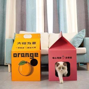 Chất Lượng Cao Mèo Scratcher Giấy Sóng Chất Liệu Mèo Đồ Chơi Gãi Hội Đồng Quản Trị Vật Nuôi Đồ Chơi Cung Cấp - Product Image 2