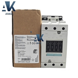 En stock – Contacteur triphasé CA 3RT1044-1AL20, interrupteur haute puissance 50/60 Hz, montage sur rail DIN pour contrôle de charge industrielle - Product Image 1