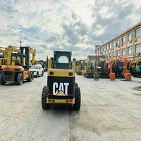 Gebrauchter CAT 246B Mini-Kompaktlader in gutem Zustand, 4x4 Frontlader für Haushalt, Garten und Schneeräumung, leistungsstarker Motor