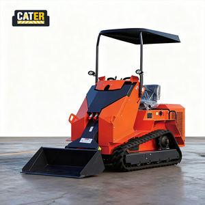 Mesin Pengolah Tanah Diesel <span class=keywords><strong>Mini</strong></span> Skid Steer <span class=keywords><strong>Loader</strong></span> Kapasitas Beban Operasional 350kg dengan Mesin dan Perlengkapan Impor - Product Image 4