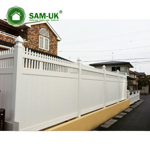 SAM-UK de pavés décoratifs en plastique de protection UV de <span class=keywords><strong>jardin</strong></span> populaires dalles de clôture de décoration de <span class=keywords><strong>jardin</strong></span> blanches en plastique - Product Image 6