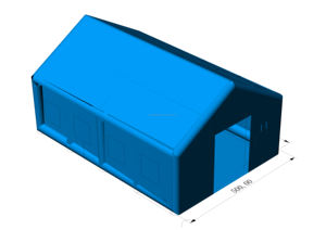 Tente de fête gonflable imperméable à l'eau personnalisée pour publicité extérieure <span class=keywords><strong>Trampoline</strong></span> gonflable promotionnel pour événements - Product Image 2