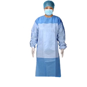 Camice monouso isolante Non tessuto Batas Quirurgicas Desechables camice medico chirurgo - Product Image 2