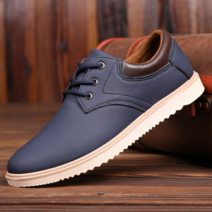 2026 Sneakers <span class=keywords><strong>da</strong></span> Uomo in Pelle alla Moda, Leggere con Lacci, <span class=keywords><strong>Scarpe</strong></span> <span class=keywords><strong>da</strong></span> Ginnastica Casual <span class=keywords><strong>Comode</strong></span> e Traspiranti <span class=keywords><strong>da</strong></span> Passeggio - Product Image 2