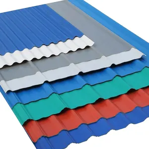 Folhas de telhado de azulejos corrugados revestidas de pedra cor areia de qualidade superior de dupla camada para fornecedores do Sudão do Sul