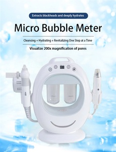 Nouvelle technologie 2026 : Appareil facial 3-en-1 Hydro Lifting Dermabrasion, Machine de peeling à jet d'eau oxygénée Aque Peel pour les soins de la peau - Product Image 2