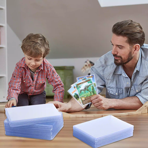 Toploader siêu rõ ràng minh bạch Top loader 3x4 Pro cho giao dịch bóng chày thể thao TCG chủ thẻ bảo vệ toploaders 35pt - Product Image 6