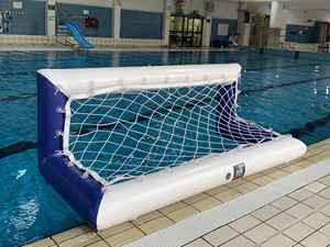 ประตูโปโลน้ำเป่าลมแบบสั่งทำพิเศษ - สำหรับสระว่ายน้ำและทะเลสาบ เหมาะสำหรับครอบครัวและการแข่งขัน - Product Image 3