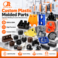 Layanan OEM Komponen Mesin Industri Plastik Cetak Injeksi Kustom Pabrik Berpengalaman 20+ Tahun, Bahan ABS PC POM, MOQ 100 pcs