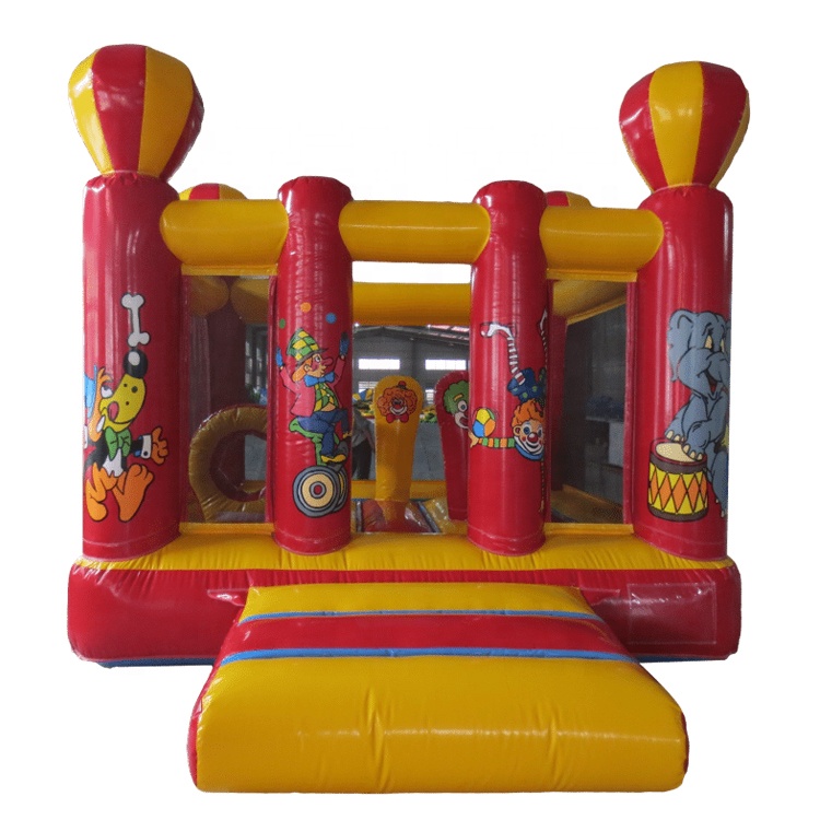 China qualified circus midi bouncer inflatable jumpy castle spacewalks inflatable castle for children