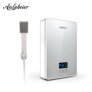 Ducha eléctrica con mucho caudal, <span class=keywords><strong>calentador</strong></span> de agua eléctrico, 220V, 6000W, para baño, precio barato - Product Image 1